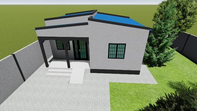 Villa F2 de 49m²