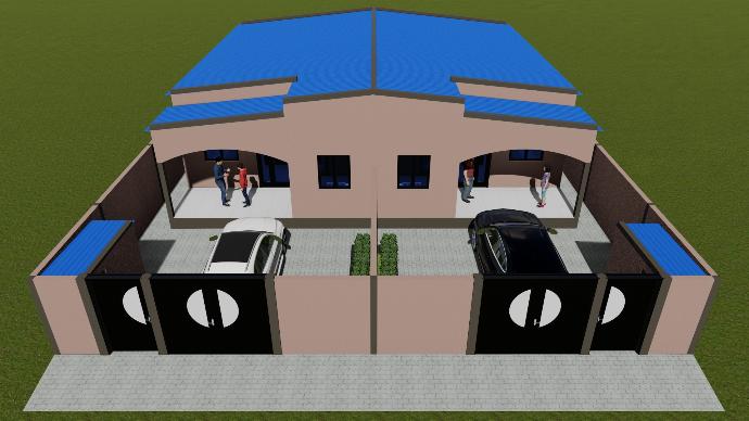 Villa F3 Jumelée de 89m² chacune
